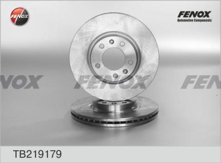 Диск тормозной Peugeot 407 04-, 508 10-, 607 01- передний вентилируемый 283 х 26  FENOX TB219179